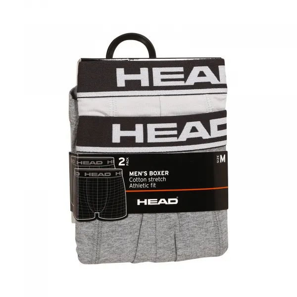 2PACK pánske boxerky HEAD viacfarebné (701202741 012) M, trenky