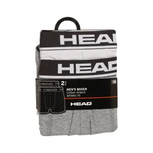 2PACK pánske boxerky HEAD viacfarebné (701202741 012) M, trenky