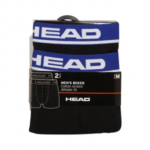 2PACK pánske boxerky HEAD čierné (701202741 008) M, trenky