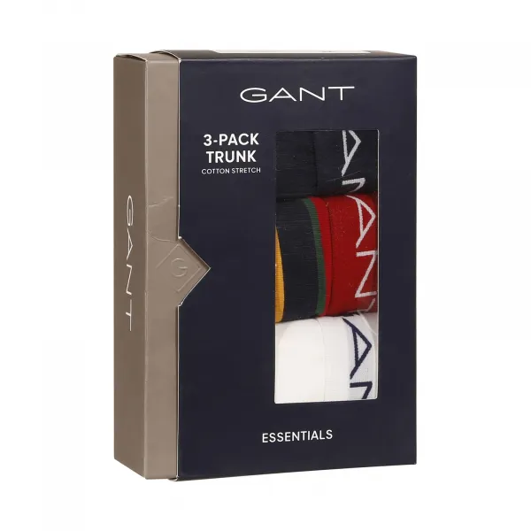 3PACK pánske boxerky Gant viacfarebné (902243013-630) M, trenky