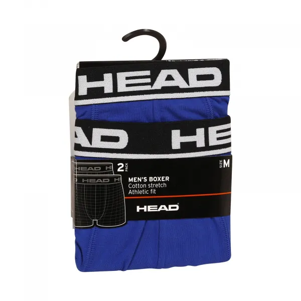 2PACK pánske boxerky HEAD modré (701202741 006) M, trenky