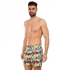 Pánske trenírky Styx premium art klasická guma emoji (AP954) S
