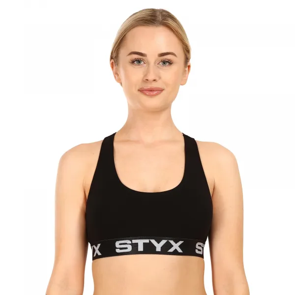 3PACK dámska podprsenka Styx šport viacfarebná (3IP96089) M