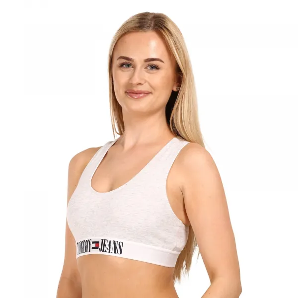 Dámska podprsenka Tommy Hilfiger sivá (UW0UW04261 PJ4) M