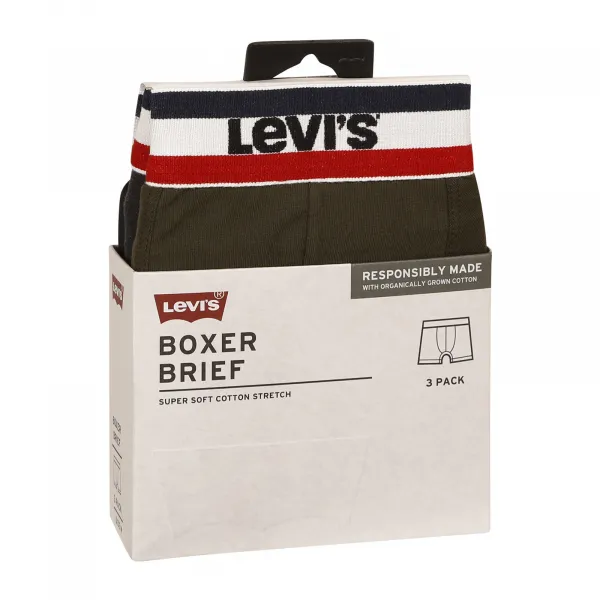 3PACK men's boxers Levis multicolored
