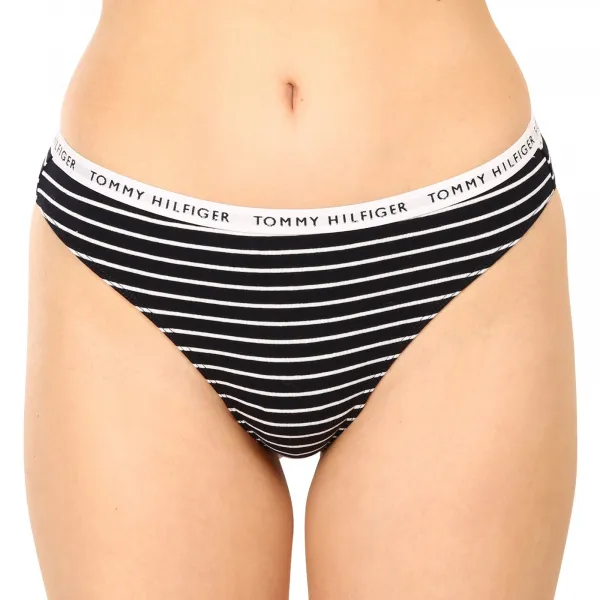3PACK dámske tangá Tommy Hilfiger viacfarebná (UW0UW04558 0Y3) M
