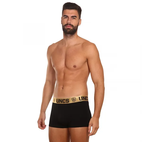 2PACK pánske boxerky UNCS Goldman nadrozmer (21L171PSPP) 3XL, trenky