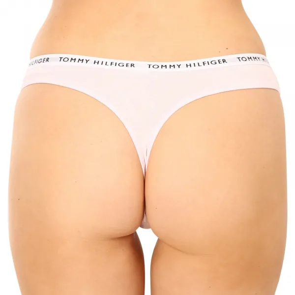 3PACK dámske tangá Tommy Hilfiger viacfarebná (UW0UW04558 0Y3) M