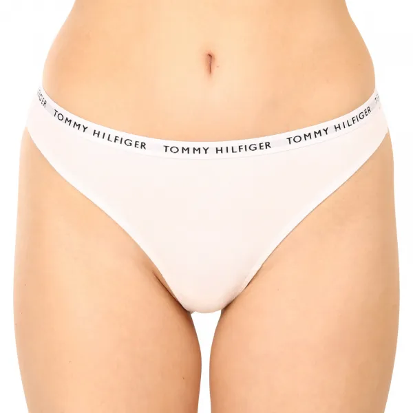 3PACK dámske tangá Tommy Hilfiger viacfarebná (UW0UW04558 0Y3) M
