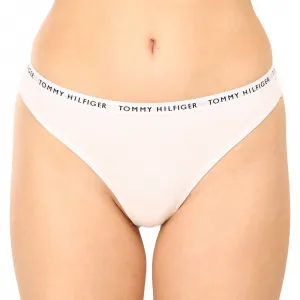 3PACK dámske tangá Tommy Hilfiger viacfarebná (UW0UW04558 0Y3) M