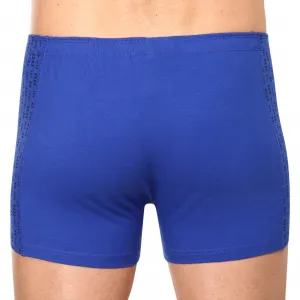 Pánske boxerky Gino modre (73117) M, trenky