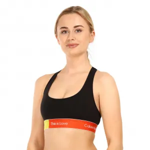 Dámska podprsenka Calvin Klein čierna (QF7253E-UB1) M