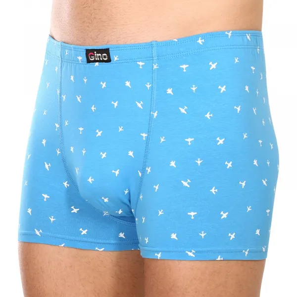 Pánske boxerky Gino modre (73114) S, trenky