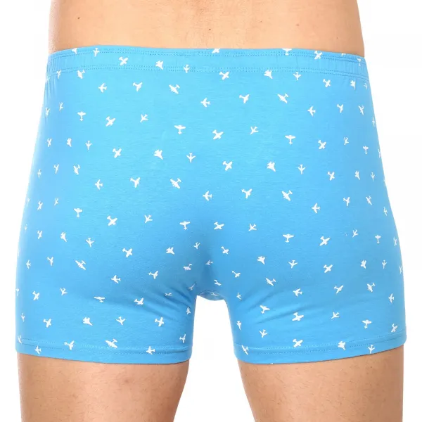 Pánske boxerky Gino modre (73114) S, trenky