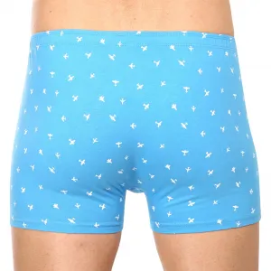 Pánske boxerky Gino modre (73114) S, trenky