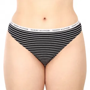 3PACK dámske tangá Tommy Hilfiger nadrozmer viacfarebné (UW0UW04558 0Y3) 3XL