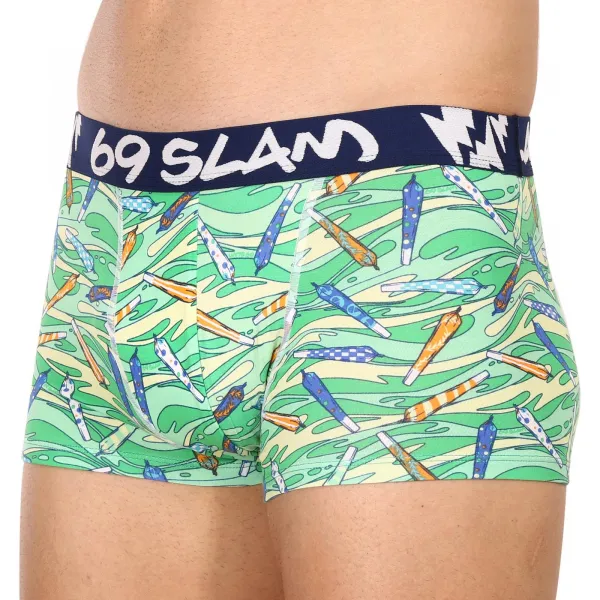 Pánske boxerky 69SLAM hip bamboo vegan 420 eliyah (MHBVGN-BB) M, trenky