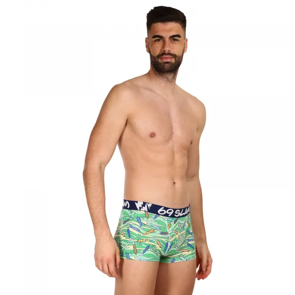 Pánske boxerky 69SLAM hip bamboo vegan 420 eliyah (MHBVGN-BB) M, trenky