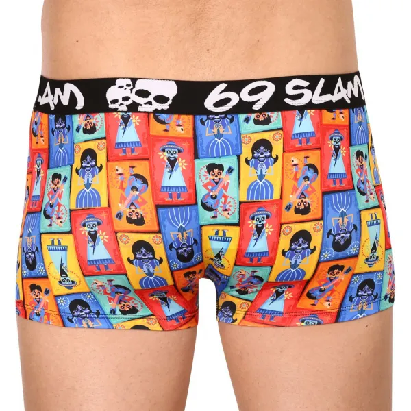 Pánske boxerky 69SLAM hip mex card mason (MSYMAD-PO) M, trenky