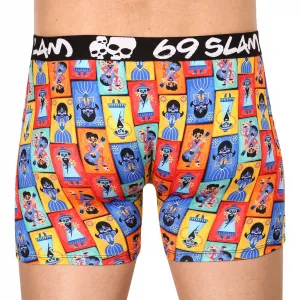 Pánske boxerky 69SLAM fit mex card dylan (MBYMAD-PO) M, trenky