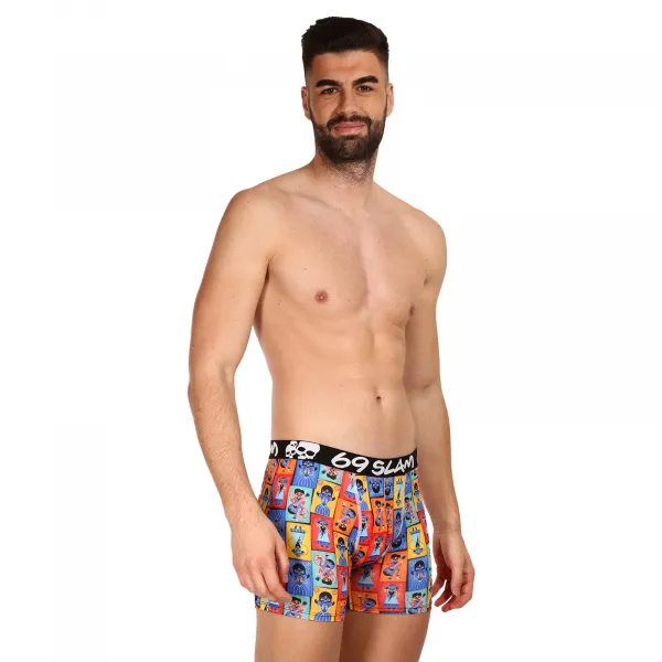 Pánske boxerky 69SLAM fit mex card dylan (MBYMAD-PO) M, trenky