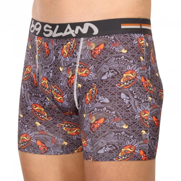Pánske boxerky 69SLAM fit mayan head dylan (MBYMYN-PO) M, trenky