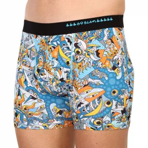 Pánske boxerky 69SLAM fit exotic sea dylan (MBYEXS-PO) M, trenky