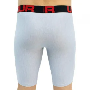 2PACK pánské boxerky Under Armour sivé (1363622 011) M, trenky