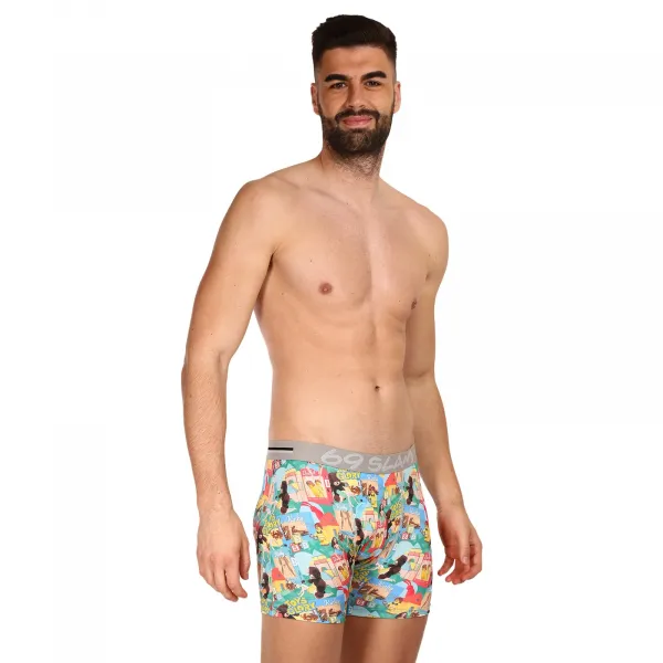 Pánske boxerky 69SLAM fit toys glory (MCYTGL-PO) M, trenky
