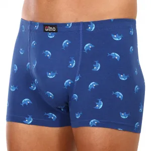 Pánske boxerky Gino modre (73121) M, trenky