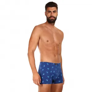 Pánske boxerky Gino modre (73121) M, trenky