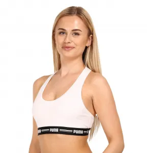 Dámska športová podprsenka Puma bielá (604022001 300) M