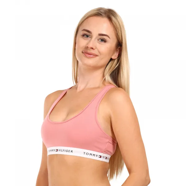 Dámska podprsenka Tommy Hilfiger ružová (UW0UW03820 TI3) M