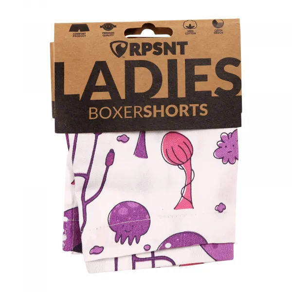 Dámske trenky Represent violet creatures (R3W-BOX-0707) L, trenírky