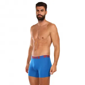 Pánske boxerky Styx long športová guma modré (U1167) S, trenky