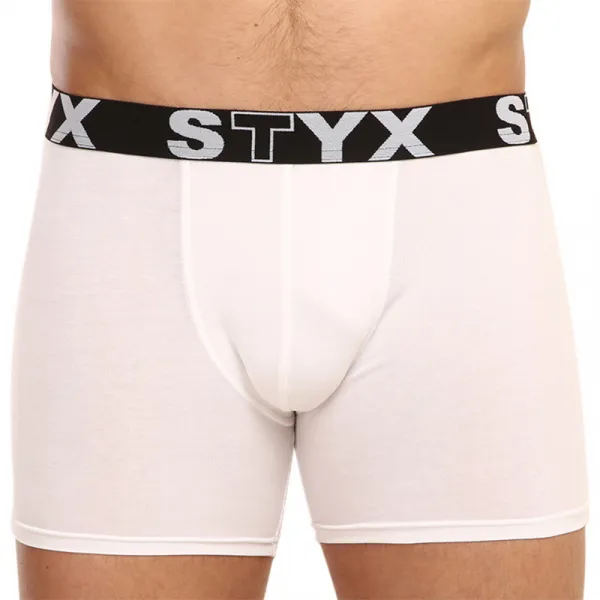 3PACK pánske boxerky Styx long športová guma viacfarebné (3U10137) S, trenky