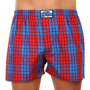 3PACK pánske trenky Styx klasická guma viacfarebné (3A100116) S, trenírky