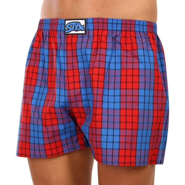 3PACK pánske trenky Styx klasická guma viacfarebné (3A100116) S, trenírky
