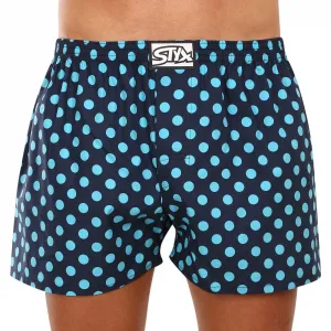 3PACK pánske trenky Styx art klasická guma viacfarebné (3A15901) S, trenírky