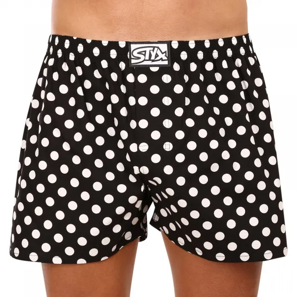 3PACK pánske trenky Styx art klasická guma viacfarebné (3A15901) S, trenírky