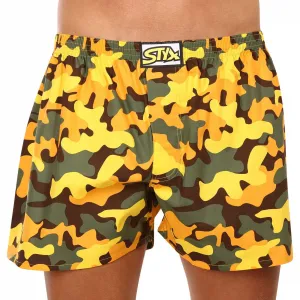 3PACK pánske trenky Styx art klasická guma viacfarebné (3A15901) S, trenírky