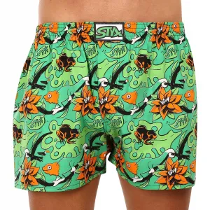3PACK pánske trenky Styx art klasická guma viacfarebné (3A15367) M, trenírky