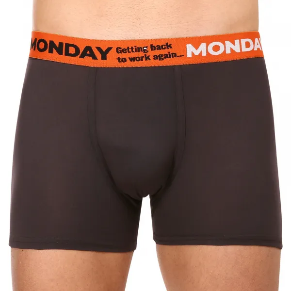 7PACK pánske boxerky Gianvaglia čierne (GVG-5068) L, trenky