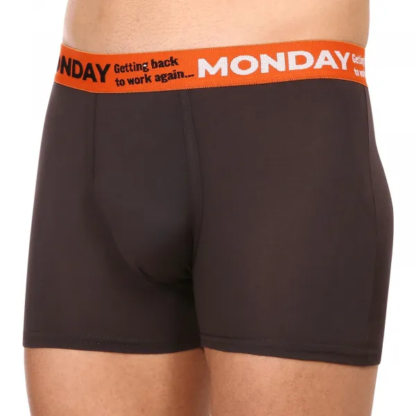 7PACK pánske boxerky Gianvaglia čierne (GVG-5068) L, trenky