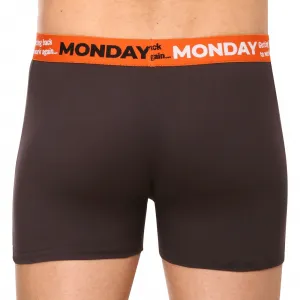 7PACK pánske boxerky Gianvaglia čierne (GVG-5068) L, trenky