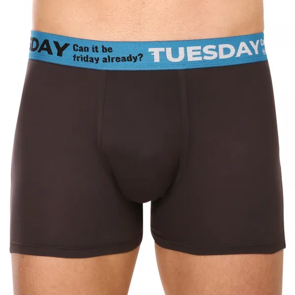 7PACK pánske boxerky Gianvaglia čierne (GVG-5068) L, trenky