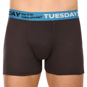 7PACK pánske boxerky Gianvaglia čierne (GVG-5068) L, trenky