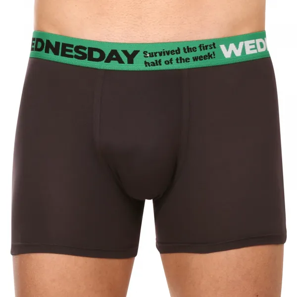 7PACK pánske boxerky Gianvaglia čierne (GVG-5068) L, trenky