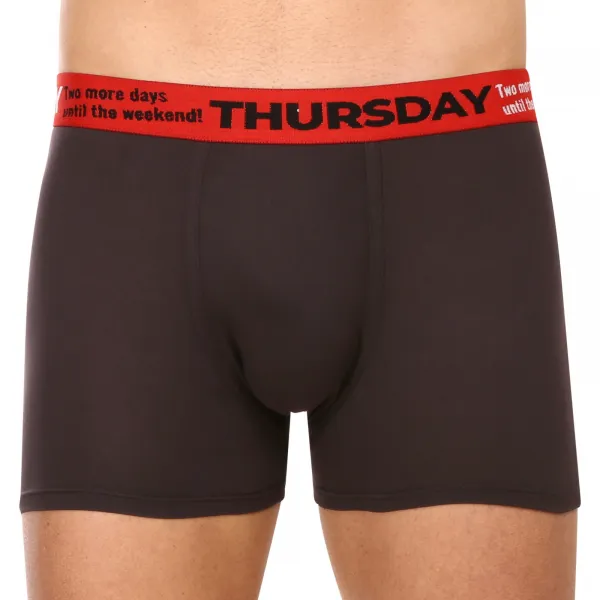 7PACK pánske boxerky Gianvaglia čierne (GVG-5068) L, trenky