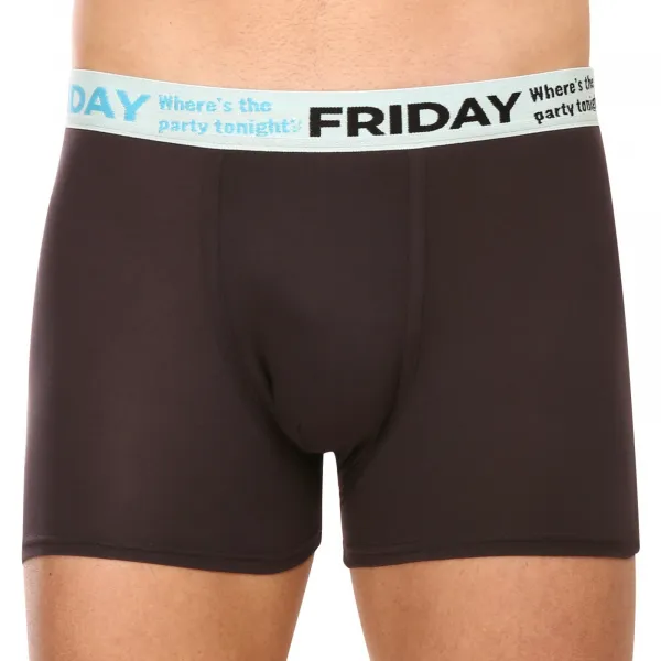7PACK pánske boxerky Gianvaglia čierne (GVG-5068) L, trenky